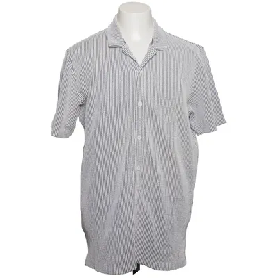 Kortärmad skjorta (Grå, Vit) från Smog Bomull, Polyester