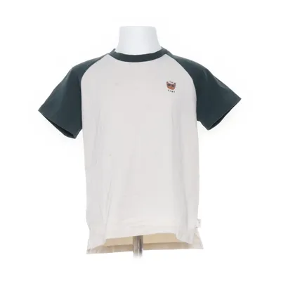 Honkball T-shirt (Wit, Groen) van Tinycottons Katoen, Elastaan