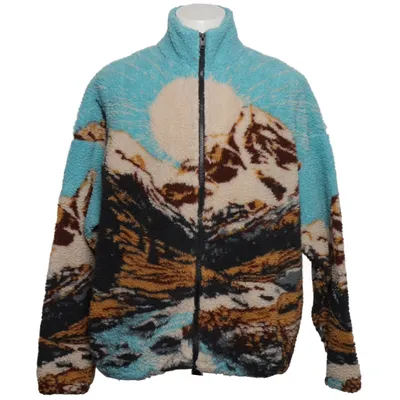 Fleece jacket (Blue, Multicolored) from Jack & Jones Originals Polyester