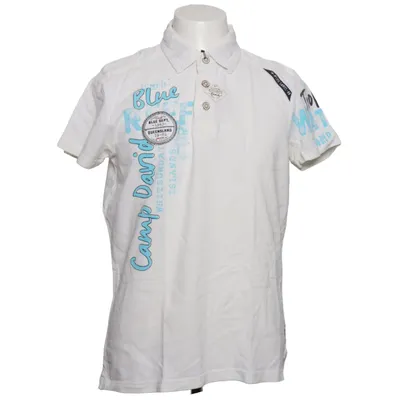 Poloshirt (Wit, Blauw, Meerkleurig) van Camp David