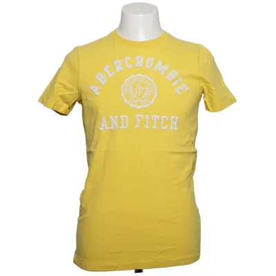 T-shirt (Gul) från Abercrombie & Fitch Bomull