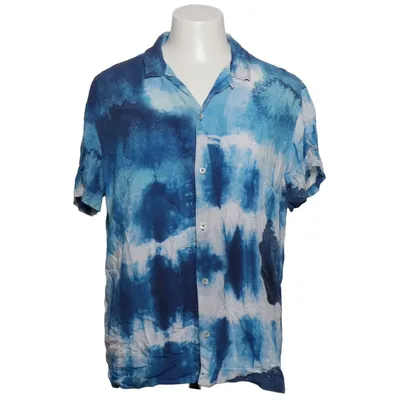 Korte mouwen shirt (Blauw, Wit, Meerkleurig) van Mango