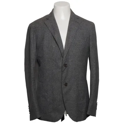 Blazer (Gray) from Eleventy Cotton, Polyester