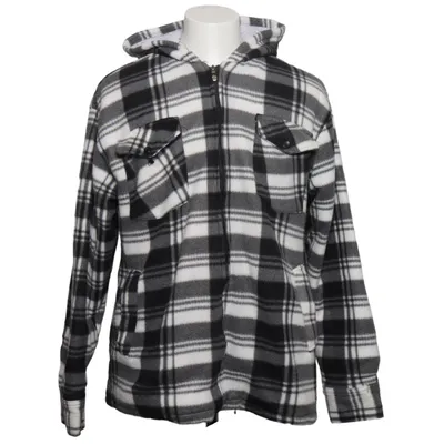 Skjortejakke (Grå, Hvid, Sort) fra Worker Polyester
