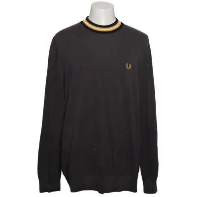 Tröja (Grå) från Fred Perry Bomull, Elastan, Polyamid, Polyester