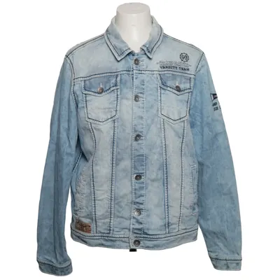 Denim jacket (Blue) from Camp David Cotton, Elastane