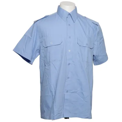 Kortärmad skjorta (Blå) från Rick Armand Bomull, Polyester