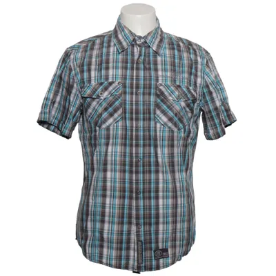 Korte mouwen shirt (Blauw, Grijs, Wit) van Southern Katoen