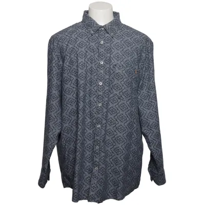 Buttondown-skjorta (Blå, Grå) från Reward Bomull, Polyester