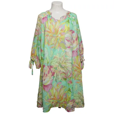 Dress (Green, Multicolored) from Senso Cotton