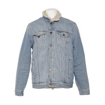 Gevoerde spijkerjas (Blauw, Wit) van Anti Blue Acryl, Polyester