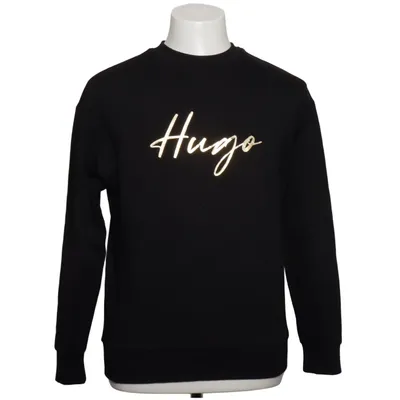 Sweatshirt (Sort) fra Hugo Bomuld, Elastan