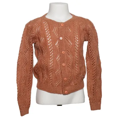 Cardigan (Brown) from Samson Acrylic, Mohair, Polyamide