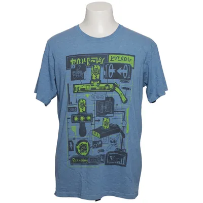T-shirt (Blå, Flerfärgad) från Lootcrate Bomull, Polyester
