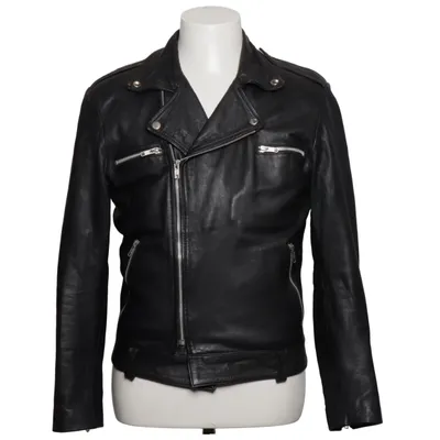 Bikerjakke (Sort) fra Needle & Thread