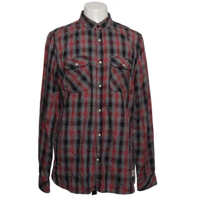 Flannel skjorte (Rød, Grå, Sort) fra Mills Brothers Bomuld