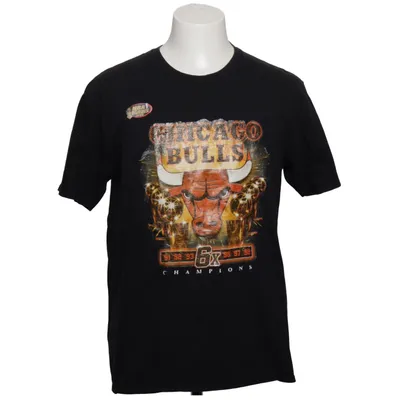 T-shirt (Sort, Flerfarvet) fra Mitchell & Ness Bomuld