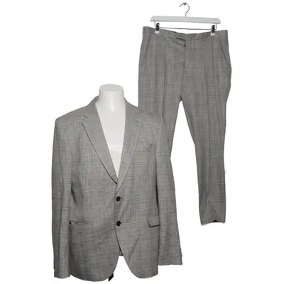 Kostym (Grå, Gul) från McNeal Polyester, Viskos