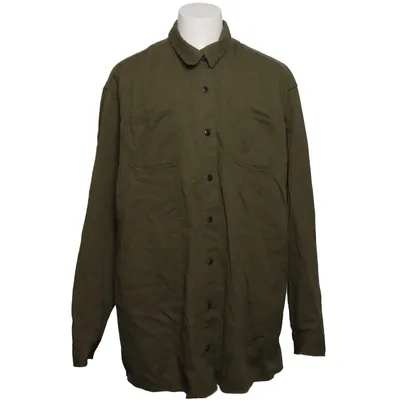 Arbejdsskjorte (Grøn) fra Jack & Jones Bomuld, Linned