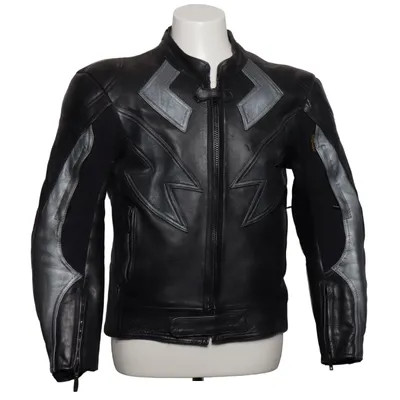 Motorcykeljacka (Svart, Grå) från Roleff Polyester
