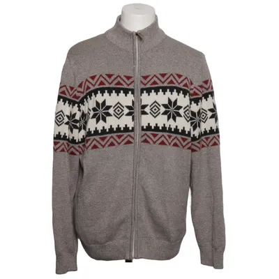 Cardigan (Gray, Multicolored) from Chaps Cotton