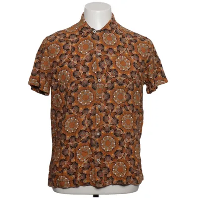 Chemise à manches courtes (Jaune, Noir, Blanc) de Mango Viscose