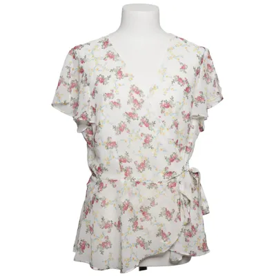 Omlottopp (Vit, Flerfärgad) från Allegra K Elastan, Polyester