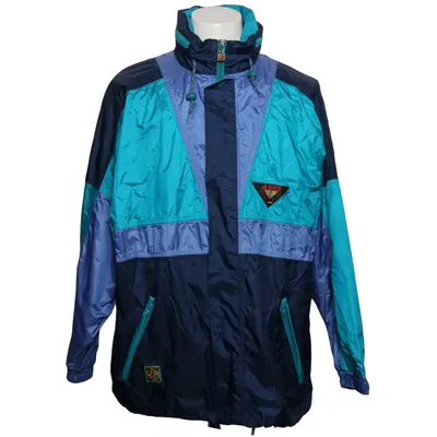 Outdoor jas (Blauw, Groen, Meerkleurig) van JEANTEX Polyamide, Polyurethaan