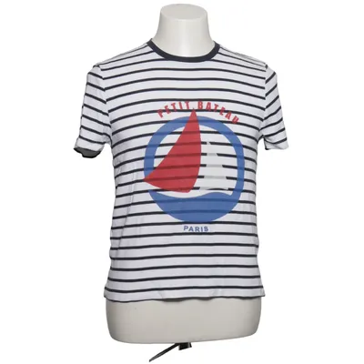 T-shirt (White, Blue, Red) from Petit Bateau Cotton