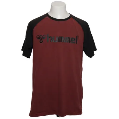 T-shirt (Rød, Sort) fra Hummel