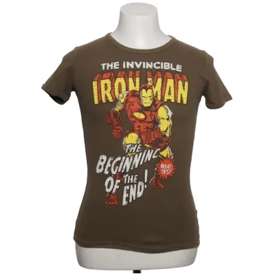 T-shirt (Brun, Röd, Gul) från Logoshirt Bomull