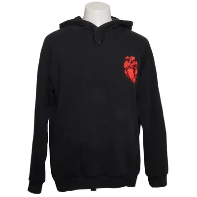 Hoodie (Black) from Yourturn Cotton, Polyester