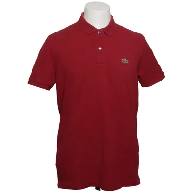 Polo shirt (Red) from Lacoste Cotton
