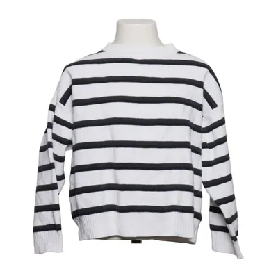 Sweater (White, Black) from Zara Cotton