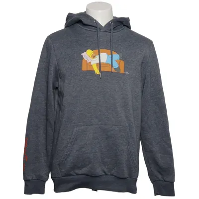 Hoodie (Gray) from The Simpsons Cotton, Polyester