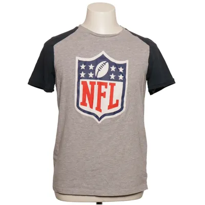 Baseball T-shirt (Gray, Blue, Red) from NFL Cotton, Viscose