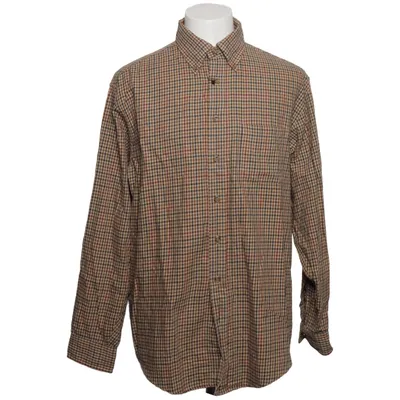 Flanellskjorta (Brun, Blå, Röd) från Brooks Brothers Bomull, Ull