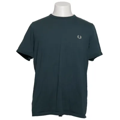 T-shirt (Grøn) fra Fred Perry Bomuld, Elastan