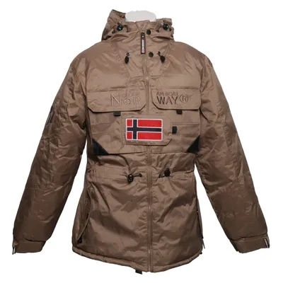 Vinterjacka (Beige) från Geographical Norway Pälsimitation