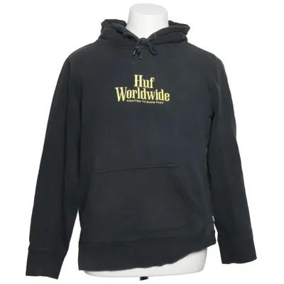 Capuchon sweater (Zwart) van HUF Katoen, Polyester