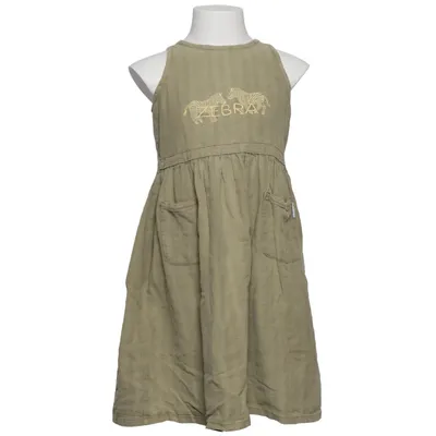 Hängselklänning (Grön) från Kiko Bomull, Polyester