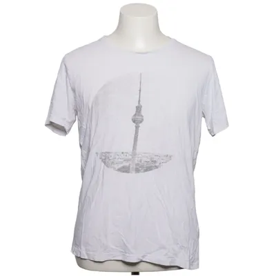 T-shirt (Vit, Grå) från Streetwear Bomull