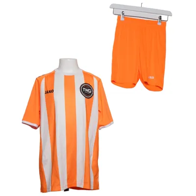 Sportssæt (Orange, Hvid) fra Jako Polyester