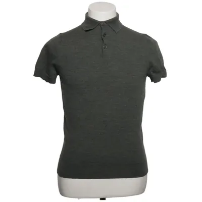 Pikétröja (Grå, Grön) från Suitsupply Merinoull