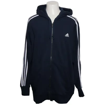 Hættetrøje (Blå) fra Adidas Bomuld, Genanvendt polyester