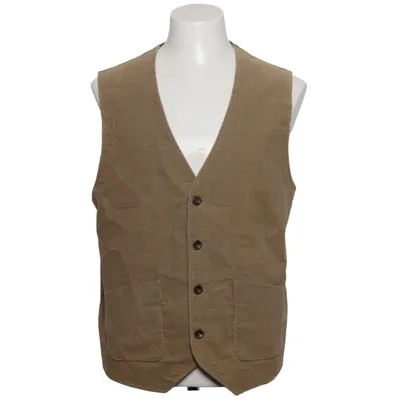 Gilet (Beige) de Maerz Muenchen Coton, Élasthane, Laine
