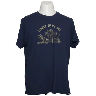 T-shirt (Bleu) de Lizzard Coton, Polyester