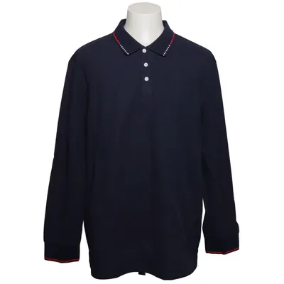 Rugby shirt (Blue) from Hmiya Cotton, Polyester