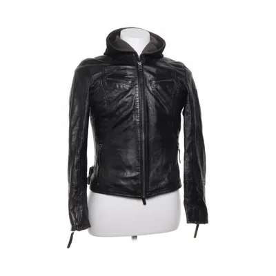 Leather jacket (Black, Gray) from Gipsy Cotton, Leather