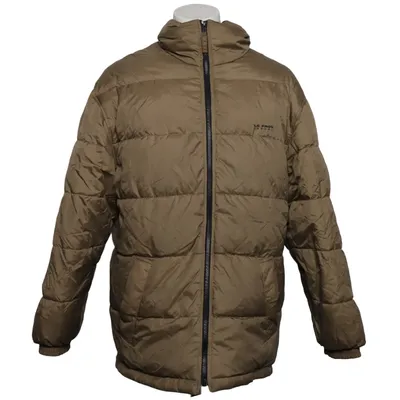 Winter jacket (Beige) from Le Frog Down, Feather, Polyamide